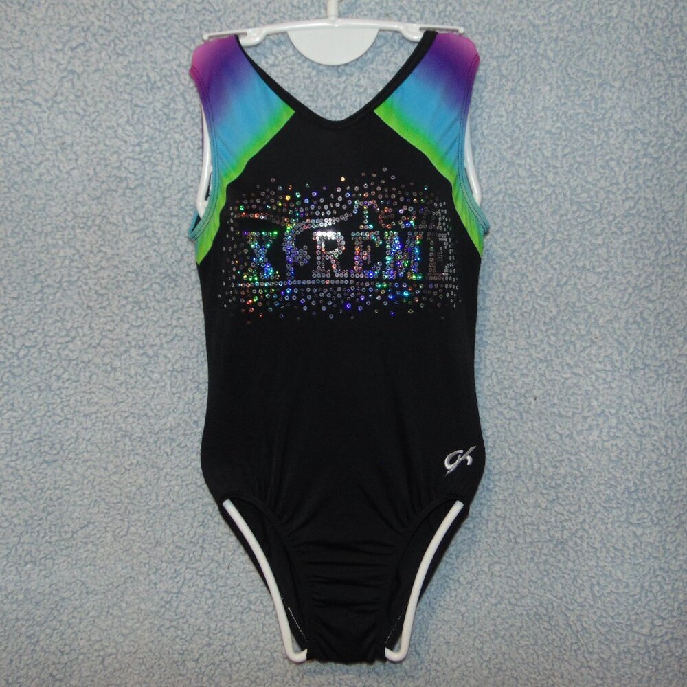 GK Team XREME Black Leotard AS